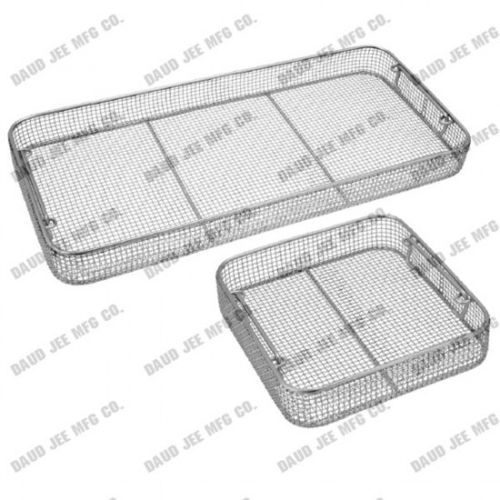 Cestello di sterilizzazione per strumenti - DJ-4401ER - DAUD JEE MFG. CO - perforato / in acciaio inossidabile / con griglia