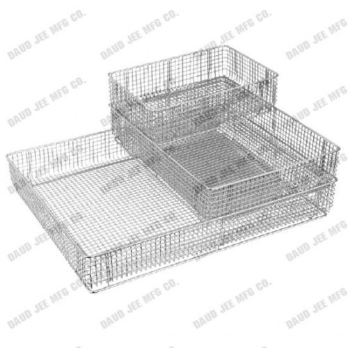 Cestello di sterilizzazione per strumenti - DJ-500 series - DAUD JEE MFG. CO - perforato / con griglia / autoclavabile