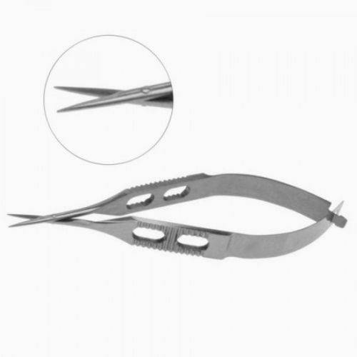 Microforbici per chirurgia oftalmica - D40-5011 - DAUD JEE MFG. CO - di taglio / par paziente umano / dritto