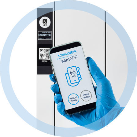 Applicazione android per laboratorio di istiologia - samAPP - LOGIBIOTECH SRL - di gestione / di trasporto / Androïd
