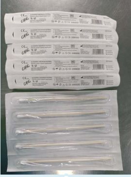 Tampone per prelievo campioni - CoVaCa - vaginale / in cotone / scatola da 100 pezzi