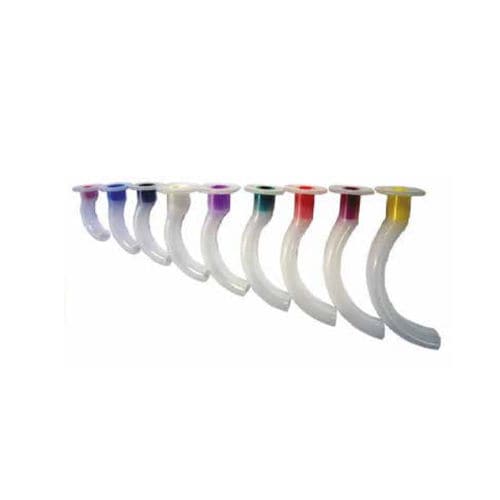 Cannula per tracheotomia - 11.00.11 - QUIROSA, S.A - di Guedel / curva / in PVC