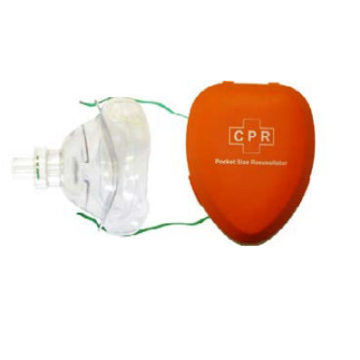 Maschera per rianimazione per respirazione bocca a bocca - 21.00 series - QUIROSA, S.A - per RCP / trasparente