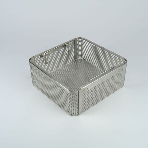 Cestello di sterilizzazione per strumenti - SS490 series - STERICONT STERILIZASYON VE TIBBI ALETLER TIC. AS - perforato / con griglia / autoclavabile