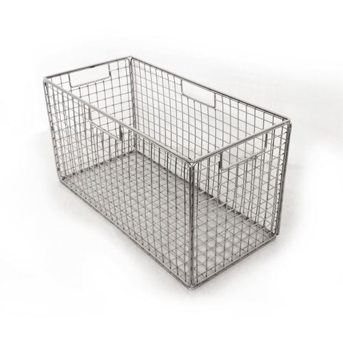 Cestello di sterilizzazione per strumenti - NRMED 575 - NERI - con griglia