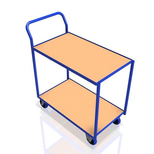 Carrello medico - 421-200 - NERI - da laboratorio / per uso generale / multifunzione