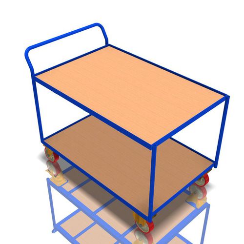 Carrello medico - 421-220 - NERI - da laboratorio / per uso generale / multifunzione