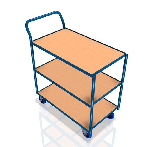 Carrello medico - 421-300 - NERI - da laboratorio / per uso generale / multifunzione