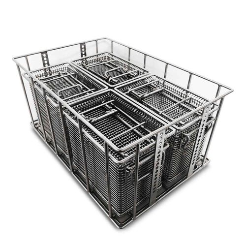 Rack di lavaggio - WRWB - NERI - in acciaio inossidabile