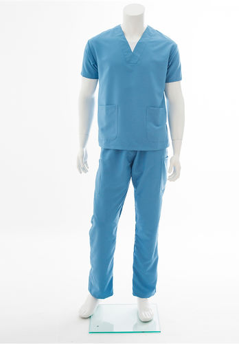 Completo medico pantalone-casacca unisex - Technotex Quality Fabrics SLU - blu