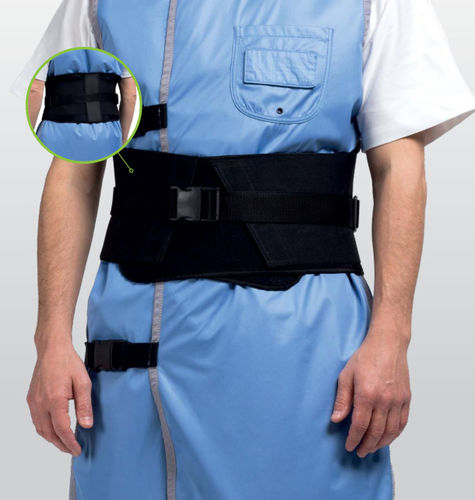 Cintura per grembiule anti raggi X protezione frontale - X-Versus - Technotex Quality Fabrics SLU - protezione posteriore / protezione latrale