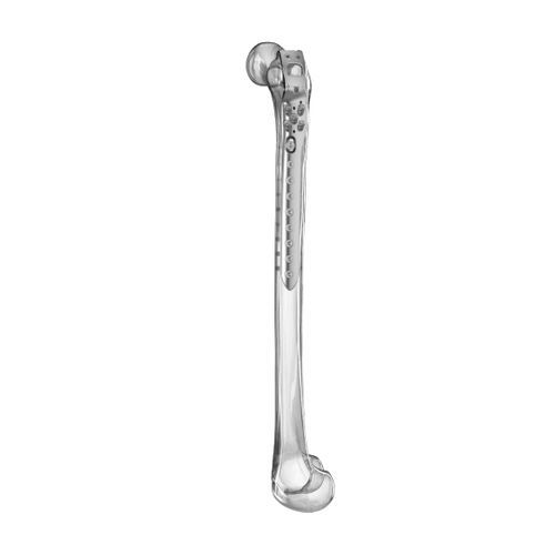 Placca di compressione per femore - 0502-0100:0101 series - Aplus Biotechnology - per trocantere / prossimale / laterale
