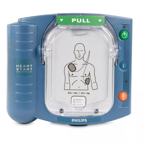 Defibrillatore esterno automatico - HeartStart HS1 - PHILIPS - per spazio pubblico / bifasico