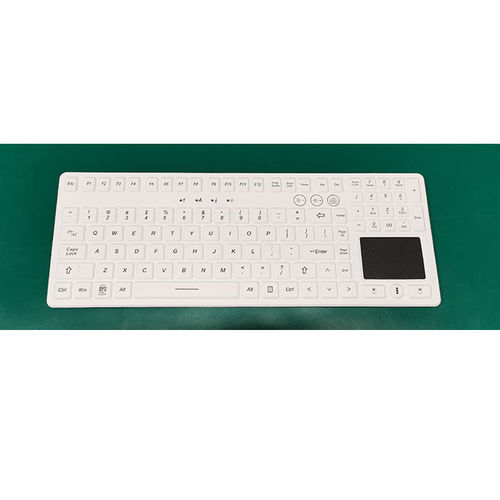 Tastiera medicale con touchpad - G10 - Guangzhou GT-Interaction Technology Co., Ltd - in silicone / USB / antibatterica