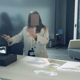 Software riabilitazione - AIR TOUCH - Mon LUMI - di gestione di riabilitazione virtuale / in realtà aumentata