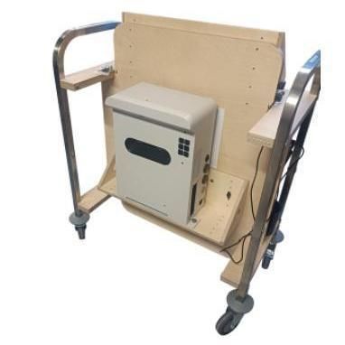 Carrello medico - MISC - Mon LUMI - per apparecchio / di trasporto / in alluminio anodizzato