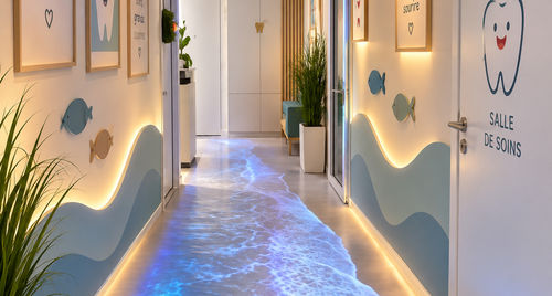 Sala d’attesa immersiva - Mon LUMI - per struttura sanitaria / per unità di terapia intensiva / per ospedale