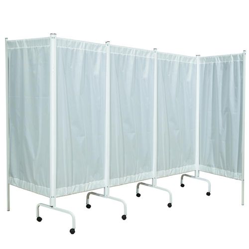 Paravento medicale con rotelle - THREE-SHP-5 - Zapovit - 5 pannelli