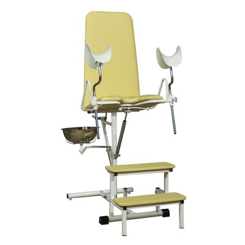 Poltrona per visita ginecologica - KG-1M - Zapovit - pneumatica / manuale / con poggiagambe