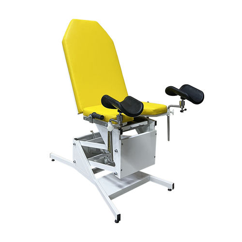 Poltrona per visita urologica - KG-3E - Zapovit - ginecologica / elettrica / con schienale regolabile