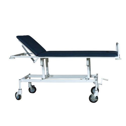 Barella con carrello passamalati - TPBR - Zapovit - meccanica / con schienale regolabile / a 2 sezioni