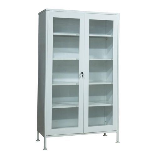 Armadio con ripiano - CMM-2 - Zapovit - con sportello / in metallo / 2 porte