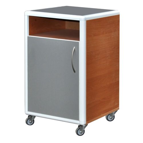 Comodino con rotelle - TA-1 - Zapovit - con armadietto