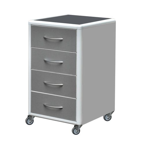 Comodino con rotelle - TA-3 - Zapovit - con cassetti