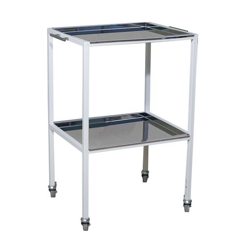 Carrello per sala operatoria - SIS - Zapovit - per strumenti chirurgici / in acciaio inossidabile / mobile