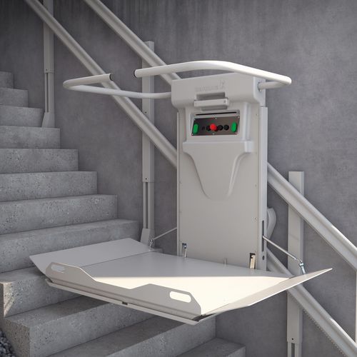 Piattaforma elevatrice per sedia a rotelle - GRB 60 - BARDUVA - per scala