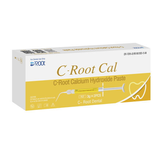 Materiale odontoiatrico in idrossido di calcio - C-Root Cal - C-Root Dental Medical - per ricostruzione dentale