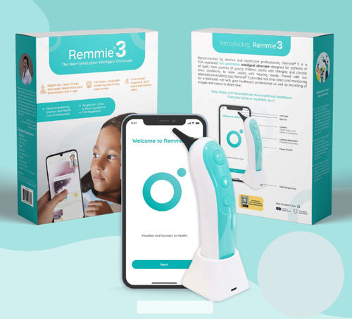 Videotoscopio pediatrico - Remmie Inc. - con speculum