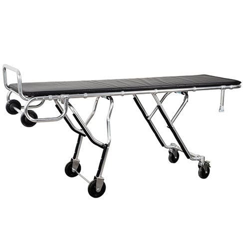 Barella con carrello per ambulanze - YC-B10 - Suzhou Tingeer Import and Export Co., Ltd. - da trasporto / manuale / pieghevole