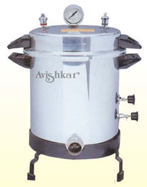 Autoclave odontoiatrico - AVI-018 - Avishkhar International - a vapore / verticale / in acciaio inossidabile