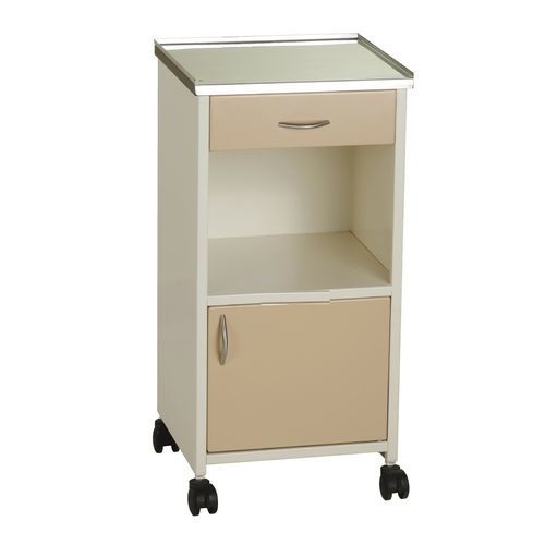 Comodino con rotelle - AVI-112 - Avishkhar International - con armadietto / con cassetti