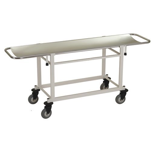 Barella con carrello passamalati - AVI-130 - Avishkhar International - manuale / a sezione unica / in acciaio inossidabile