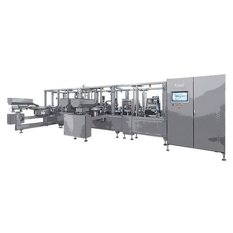 Sistema di riempimento e di sigillatura per l'industria farmaceutica - FFS 991 - PLÜMAT Maschinenbau Vertriebs-GmbH - automatico