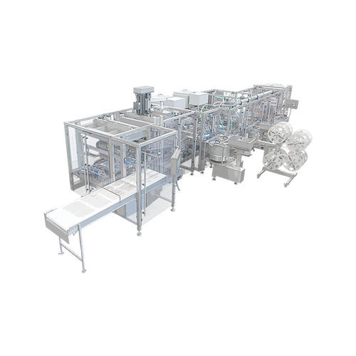 Linea di produzione automatica - BM 484 - PLÜMAT Maschinenbau Vertriebs-GmbH - per sacche di sangue