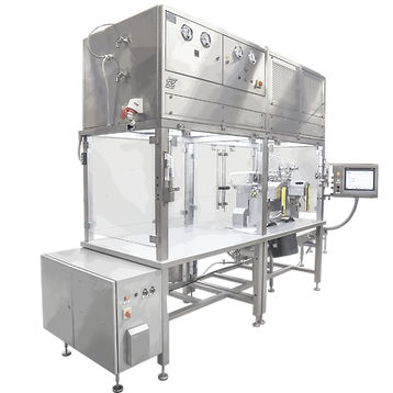 Sistema di riempimento e di sigillatura per l'industria farmaceutica - F 014 BFU - PLÜMAT Maschinenbau Vertriebs-GmbH - automatico / asettico