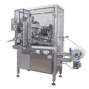 Linea di produzione semiautomatica - BM 802 - PLÜMAT Maschinenbau Vertriebs-GmbH - per sacche di sangue