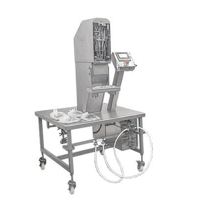 Sistema di riempimento e di sigillatura per l'industria farmaceutica - BFM 007 - SFC - PLÜMAT Maschinenbau Vertriebs-GmbH - semiautomatico