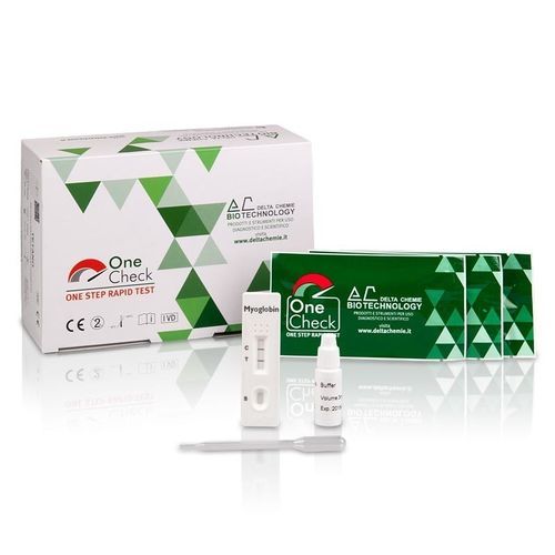 Test rapido per malattie cardiovascolari - TR163 - DELTA CHEMIE BIOTECHNOLOGY - della mioglobina / di siero / al plasma