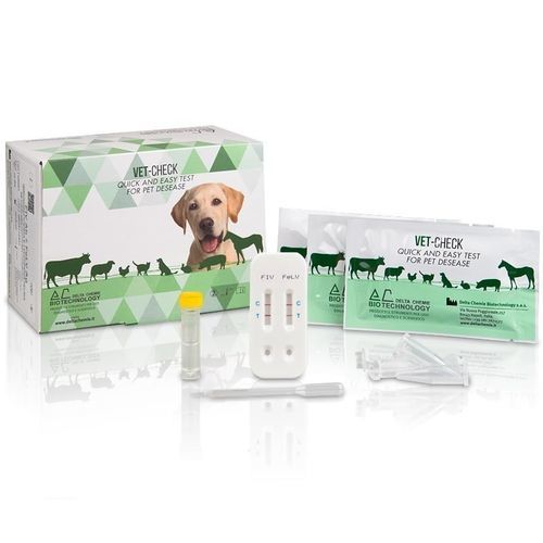 Kit di test della leucosi felina - VR005 - DELTA CHEMIE BIOTECHNOLOGY - veterinario / FIV / FeLV
