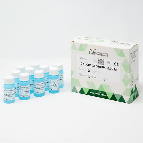 Reagente in cloruro di calcio - CO103 - DELTA CHEMIE BIOTECHNOLOGY - da ricerca / diagnostico / per analisi della coagulazione