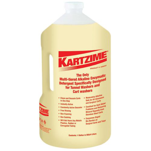 Detergente alcalino - KARTZIME® - Ruhof Corp. - enzima / enzimatico / per attrezzatura medica