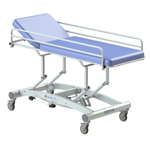 Carrello per medicazione - Vienna  - Lopital Nederland B.V. - ospedaliero / in acciaio inossidabile / idraulico