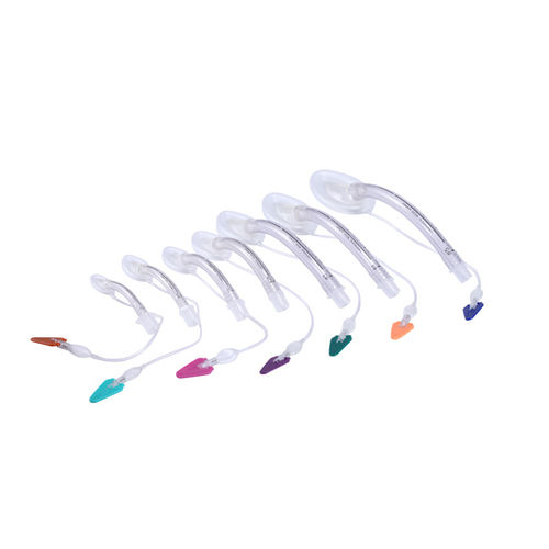 Maschera laringea in PVC - 21-1.0-12A - Secured Medical Direction - senza lattice / monouso / trasparente