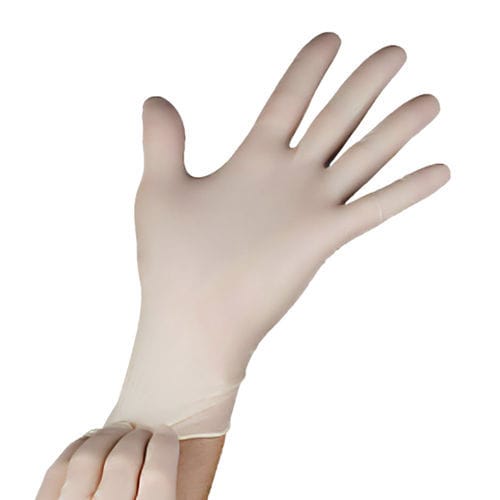 Guanto in lattice - 13-S-11B	 - Secured Medical Direction - da laboratorio / da esame / senza polvere