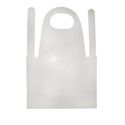 Sovracamice unisex - 137-1-20A - Secured Medical Direction - in polietilene / monouso / bianco