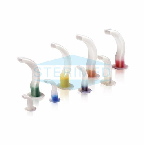 Cannula per intubazione orofaringea - SMD 705 - SteriMed Medical Devices - di Guedel / curva / in PVC